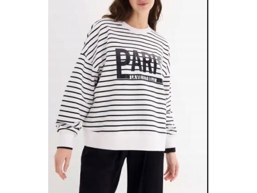 B.P.C bluza z nadrukiem w paski damska r.44/46