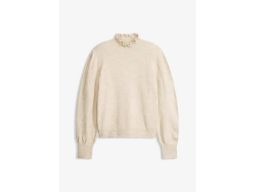 B.P.C sweter beżowy ze stójką r.44/46