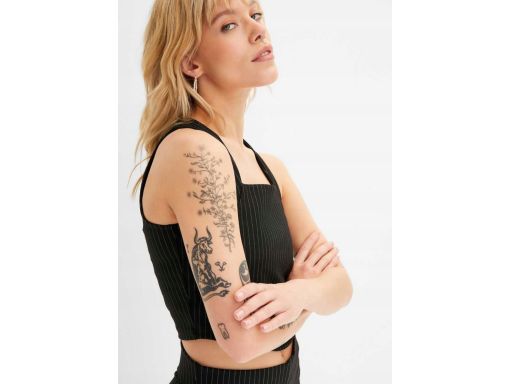 B.P.C modny krótki top w paski ^44/46