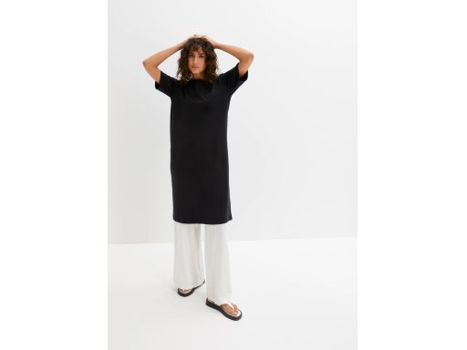 B.P.C sukienka shirtowa czarna midi r.44/46