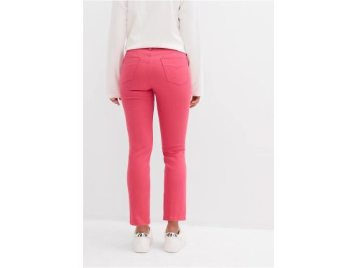B.P.C jeansy 7/8 malinowe damskie r.44