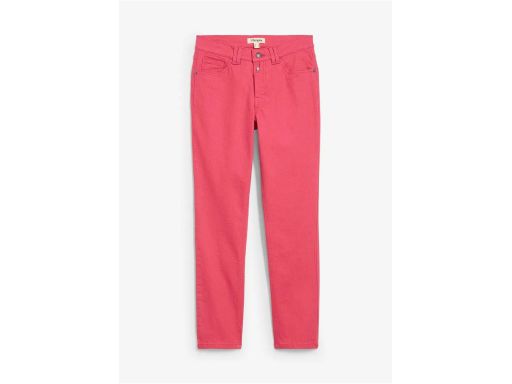 B.P.C jeansy 7/8 malinowe damskie r.44