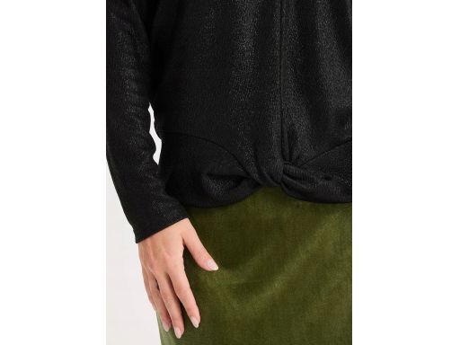 B.P.C bluzka połyskująca czarna r.36/38
