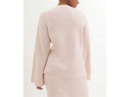 B.P.C sweter dzianinowy jasnoróżowy r.48/50