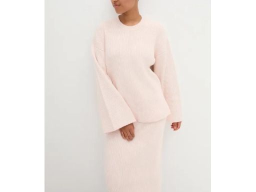 B.P.C sweter dzianinowy jasnoróżowy r.48/50