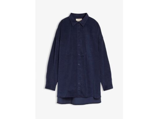 B.P.C sztruksowa koszula granatowa prosta oversize 50.