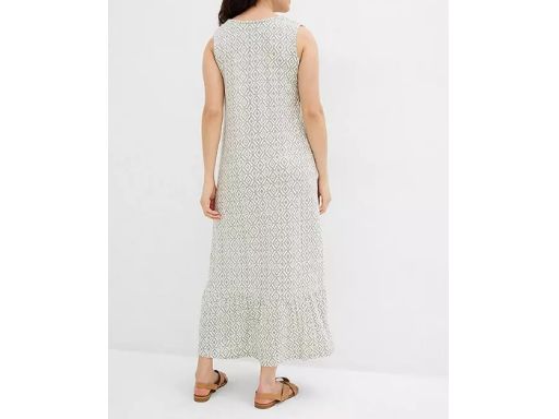 B.P.C długa sukienka maxi we wzory r.44/46