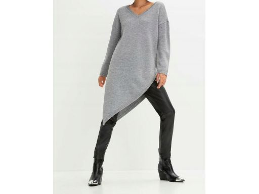 B,P.C sweter z asymetrycznym dołem 40/42.