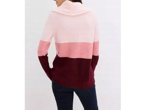 B.P.C sweter z szerokim golfem 40/42.