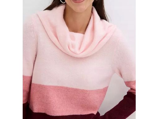 B.P.C sweter z szerokim golfem 40/42.