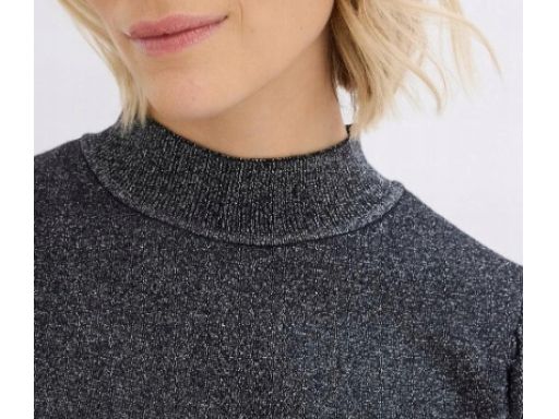 B.P.C sweter ze srebrną nitką r.48/50