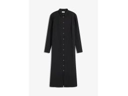 B.P.C sukienka szmizjerka czarna midi r.38