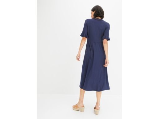 B.P.C sukienka midi granatowa r.44/46