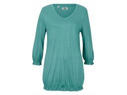 B.P.C bluzka z wiskozy z falbankami r.52/54