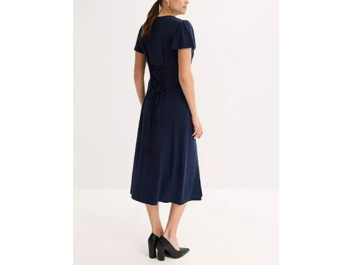 B.P.C sukienka midi granatowa r.40/42