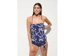 B.P.C tankini granatowe w jasne wzory 44.