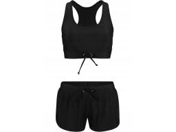 B.P.C bikini bustier z szortami KORALOWE r.48
