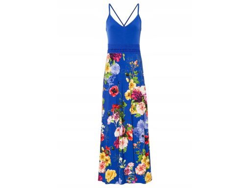 B.P.C sukienka maxi w kwiaty ^36/38
