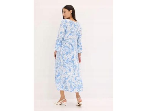 B.P.C letnia sukienka we wzory midi r.42