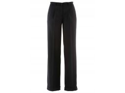 B.P.C spodnie Marlena czarne w kant 36.