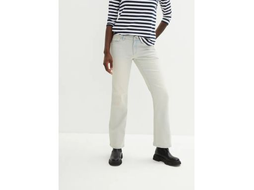 B.P.C jeansy wide leg niebiesko-beżowe ^42
