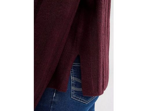 B.P.C sweter bordowy damski z golfem r.40/42