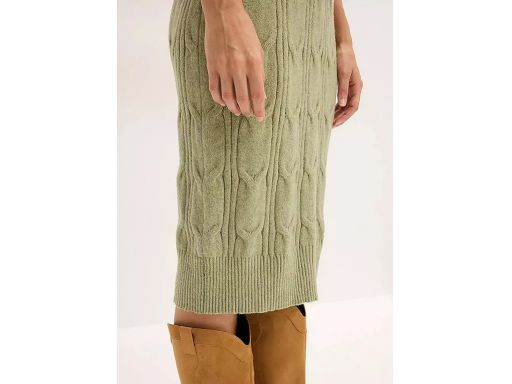 B.P.C sukienka dzianinowa midi w kolorze matchy r.36/38