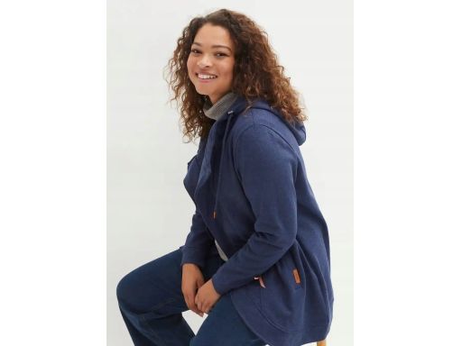 B.P.C damska bluza granatowa rozpinana r.52/54