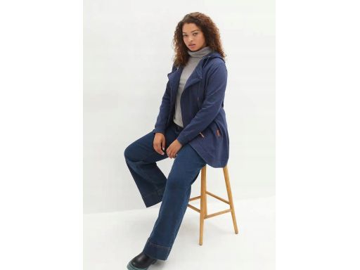 B.P.C damska bluza granatowa rozpinana r.52/54