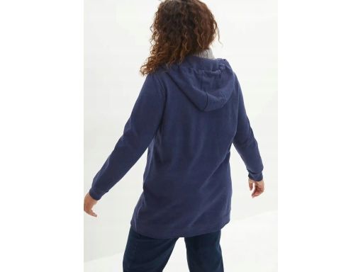 B.P.C damska bluza granatowa rozpinana r.52/54
