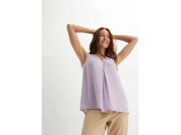 B.P.C top satynowy liliowy r.38