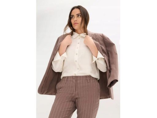B.P.C koszula strukturalna ecru r.52