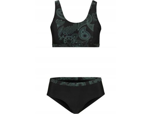 B.P.C bikini czarne we wzory khaki 44.