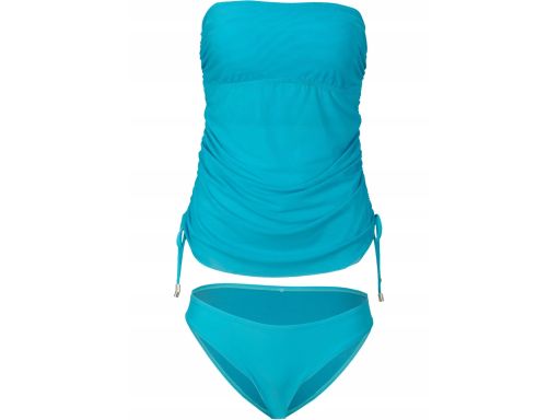 B.P.C tankini turkusowe w komplecie z figami siateczka 40