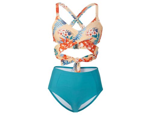 B.P.C bikini wiązane figi z wysokim stanem^44(85C)