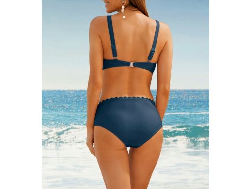 B.P.C bikini granatowe usztywniane z figami 40 (80C).