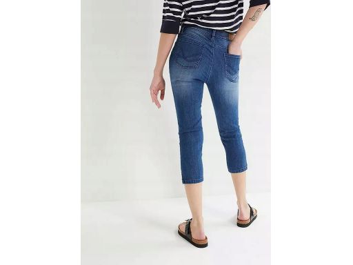 B.P.C spodnie jeansy 3/4 niebieskie ^54