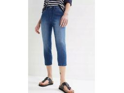 B.P.C spodnie jeansy 3/4 niebieskie ^54