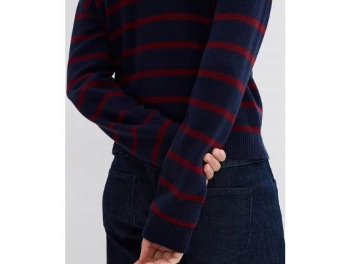 B.P.C sweter rozpinany dzianinowy w paski 44/46.