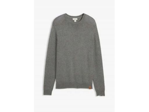 B.P.C sweter męski szary dzianinowy M.