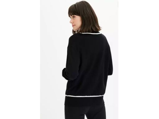 B.P.C sweter rozpinany dzianinowy w paski 48/50.