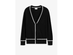 B.P.C sweter rozpinany dzianinowy w paski 48/50.
