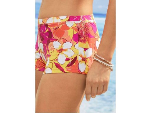 B.P.C bikini bustier w kwiaty z szortami 38