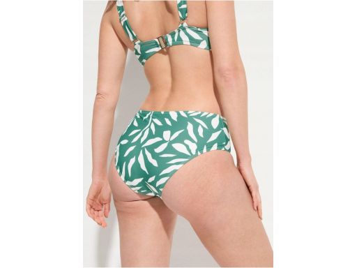 B.P.C bikini biało-zielone na fiszbinach minimizer z figami ^40(80C)