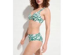 B.P.C bikini biało-zielone na fiszbinach minimizer z figami ^40(80C)