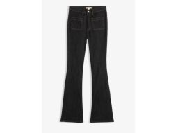 B.P.C spodnie bootcut czarny jeans 38.