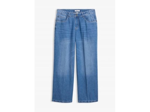 B.P.C jeansy damskie z szerokimi nogawkami 36.