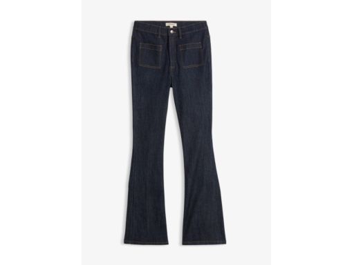 B.P.C spodnie bootcut ciemny jeans 38.