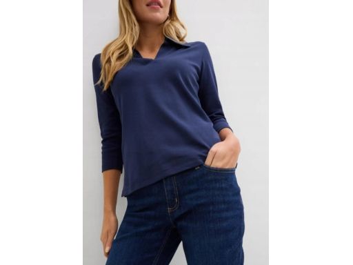 B.P.C spodnie bootcut ciemny jeans 48.