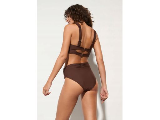 B.P.C Bikini balkonetka brązowe usztywaniane ^46(90C)